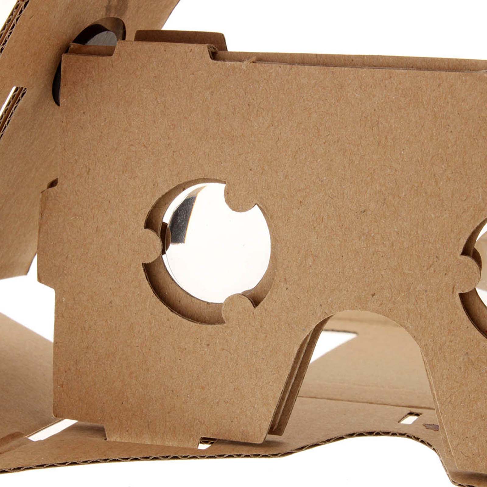 3d vr virtual reality briller pap trend google ultra clear view linse til mobil 3.5 - 6.0 skærm vr