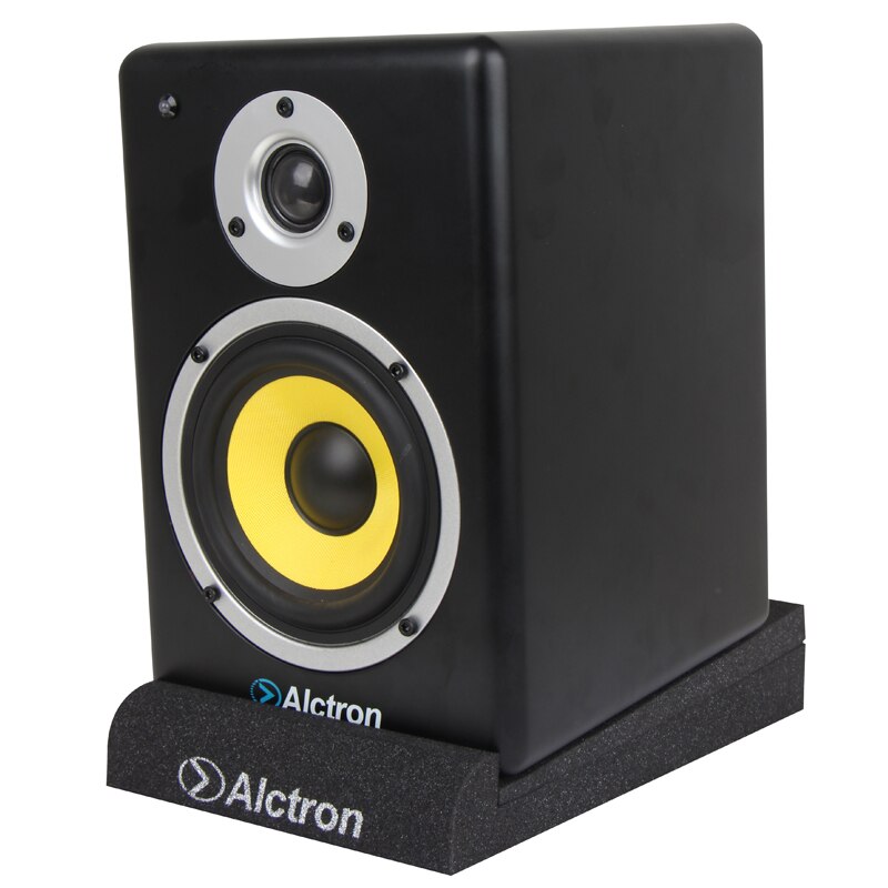 2 stk / sæt alctron epp 05 studiemonitor højttaler akustisk skum stødsikker lydisoleringspads til studiemonitorer 5/6.5/8 tommer