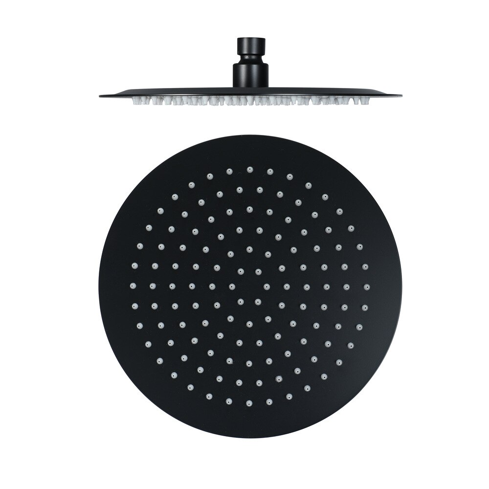 8inch Shower Head Bathroom Rain Douche 304 Stainless Steel High Pressure Rainfall Round Rainfall Filter Bathroom Shower System