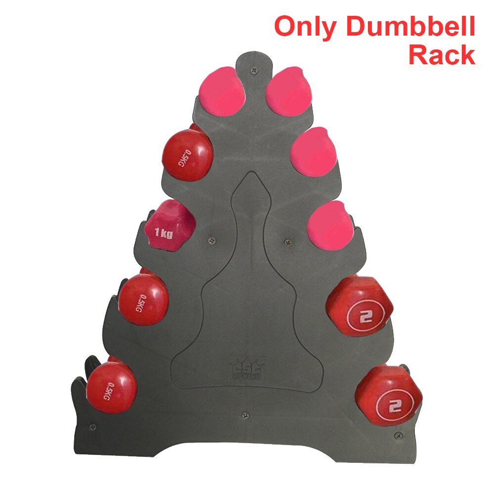 Gym Exercise Accessories Storage Holder Vertical Sports Equipment Dumbbell Rack 5 Layers Space Saving Fitness Office Home