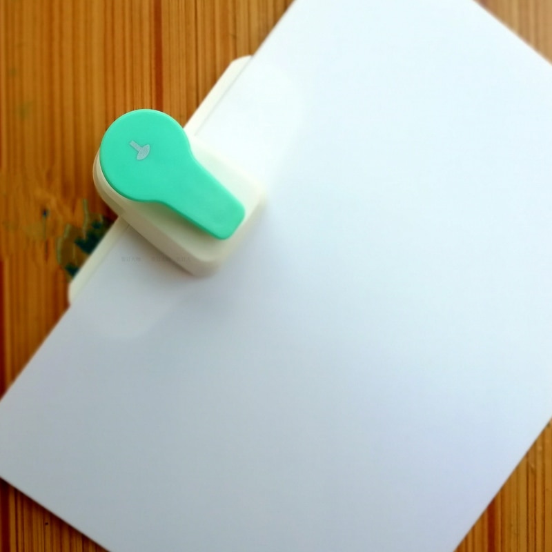 1PC T Mushroom Hole Disc Binding Loose-Leaf Puncher Adjustable 1-Hole Punch Book LooseLeaf Punch Perfurador de Papel Perforadora