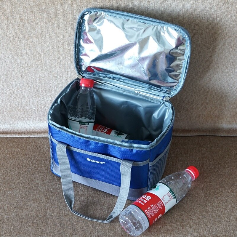 5L/8L Portatile di Oxford impermeabile sacchetto più freddo di picnic termica isolato borsa del ghiaccio fresco termo cibo fresco lattine scatola di pranzo totes