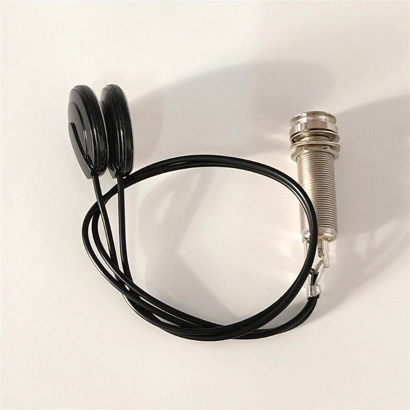 Gitaargeluid Pickup Piezo Contact Microfoon Pickup Transducer Gitaarkabel Sticker Gitaar Ukelele Instrumenten Accessoire
