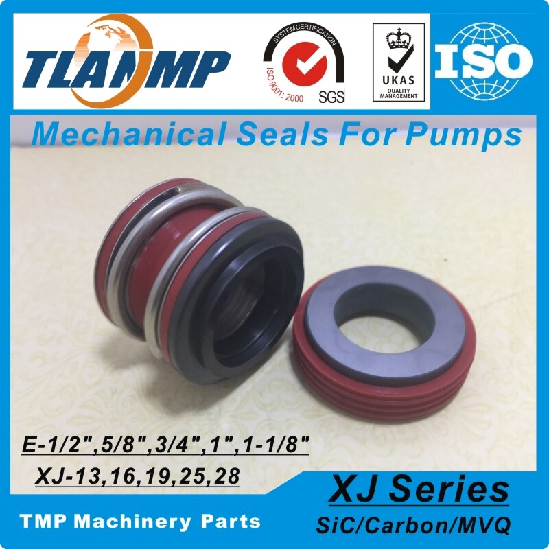 E-3/4 "(0.75 Inch) XJ-19 Mechanical Seals (Materiaal: Ca/Sic/Mvq) siliconen Rubber Voor Hoge Temperatuur-Equivalent J-Crane Type 6