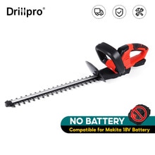 21V Elektrische kabellos Haushalt Trimmer Hecke Trimmer Für 18V Makita batterie Elektrische Trimmer Beschneiden Sah Garten Werkzeuge + klinge