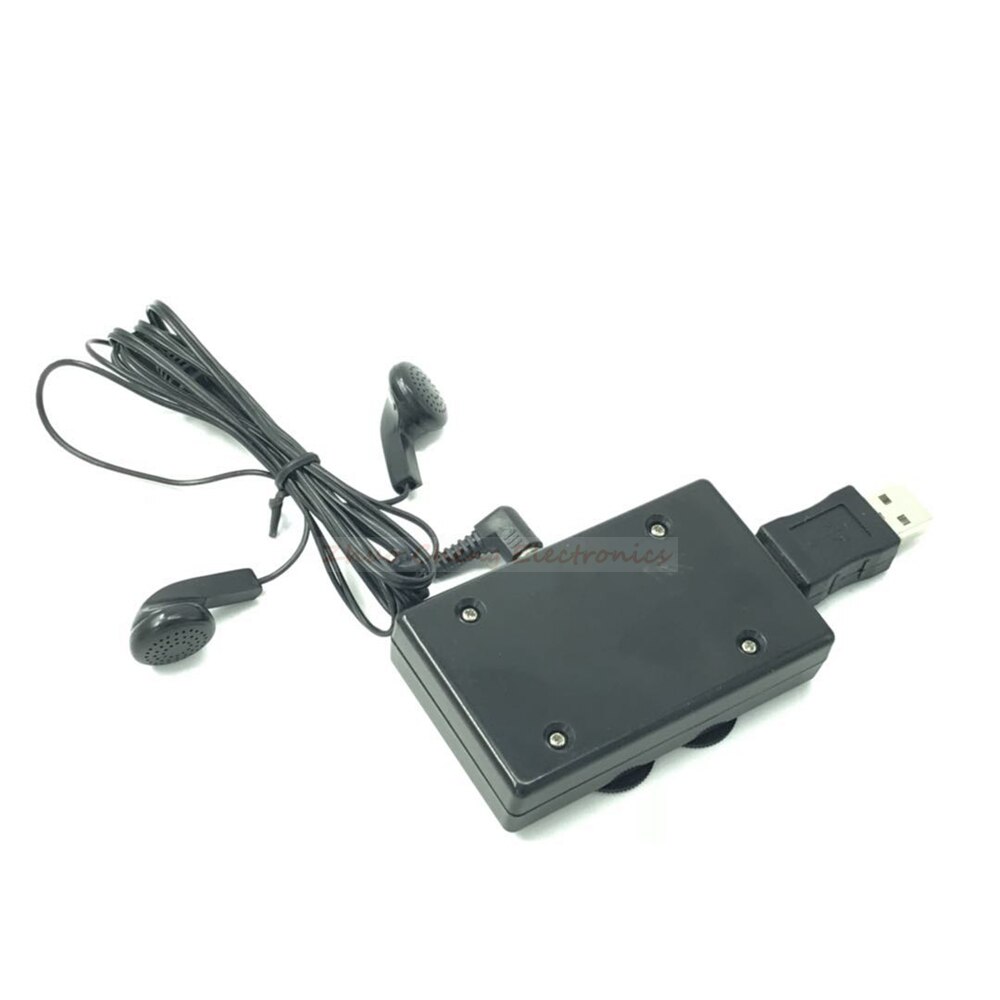 110-140M Digital Display Air band radio receiver Airband Radio Receiver aviation band receiver for Airport Ground + headphone