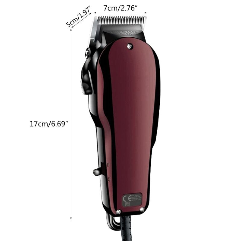 Men Electric Trimmer Vintage Hair Style Haircut Machine Barber Clippers
