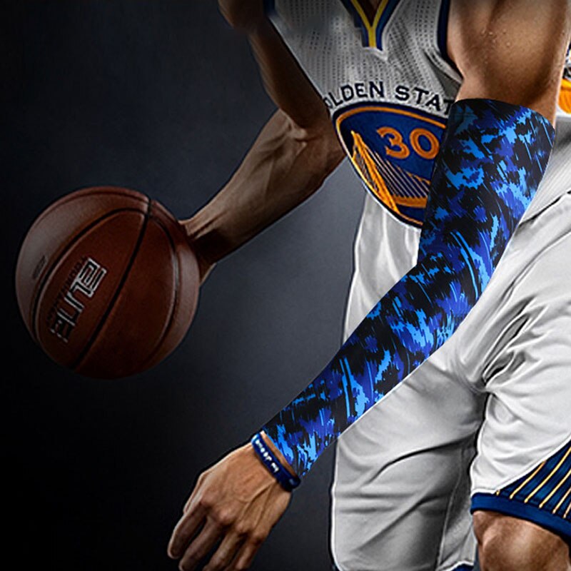 Unisex Arm Sleeve Basketball Tennis Compression Arm Warmers Cycling Arm Sleeve Outdoor Sport Elbow Protector Uv Protection Men