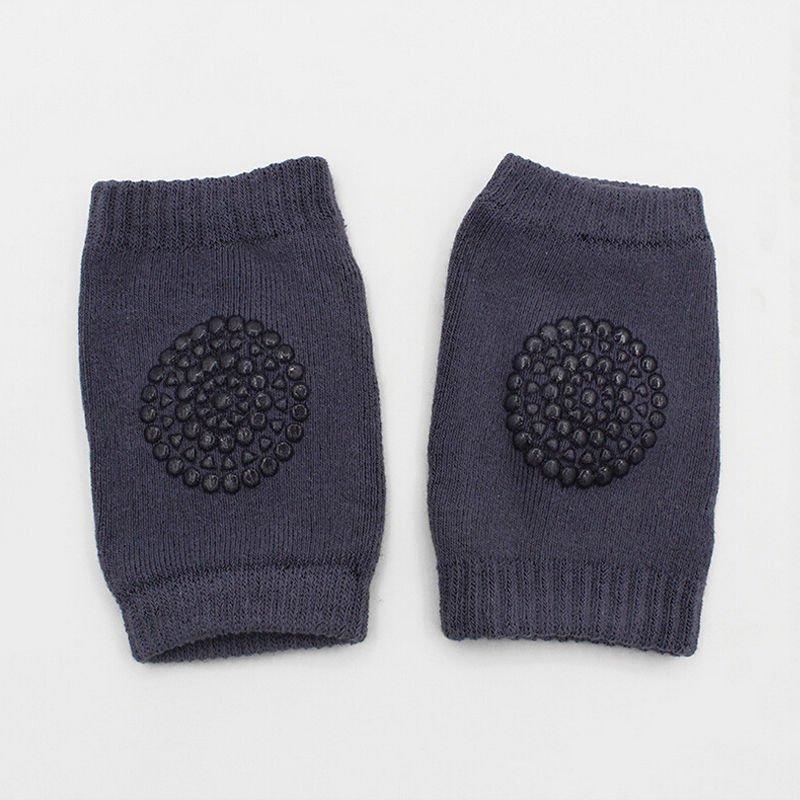 VS VOORRAAD Baby Knee Pads Protector Beenwarmers Kid Veiligheid Kruipen Elleboog en Knie Beschermende voor Zuigelingen Peuters Baby Been: Dark Grey