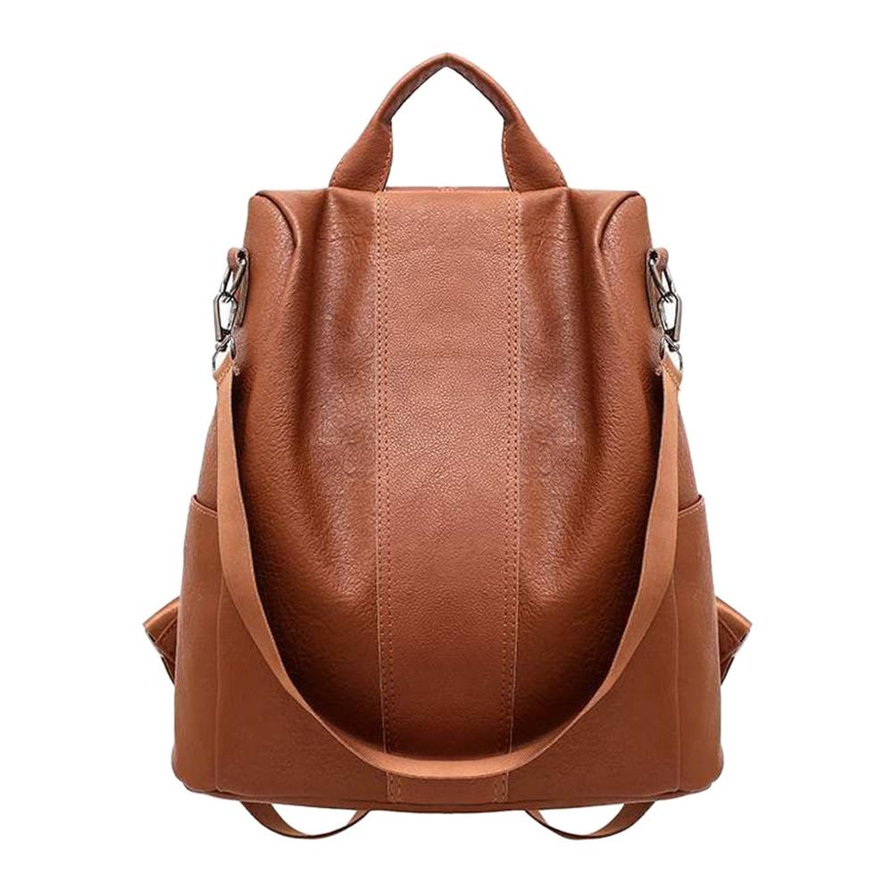 Sac à dos femmes Anti-vol sac à dos sacs décontracté sauvage cuir souple double usage petit sac sırt çantasí #2O29