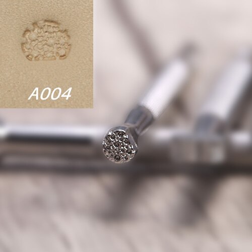 DIY Alloy Leather Printing Tool Working Saddle Making Tools Craft Stamps Set Carving for Leathers: A004