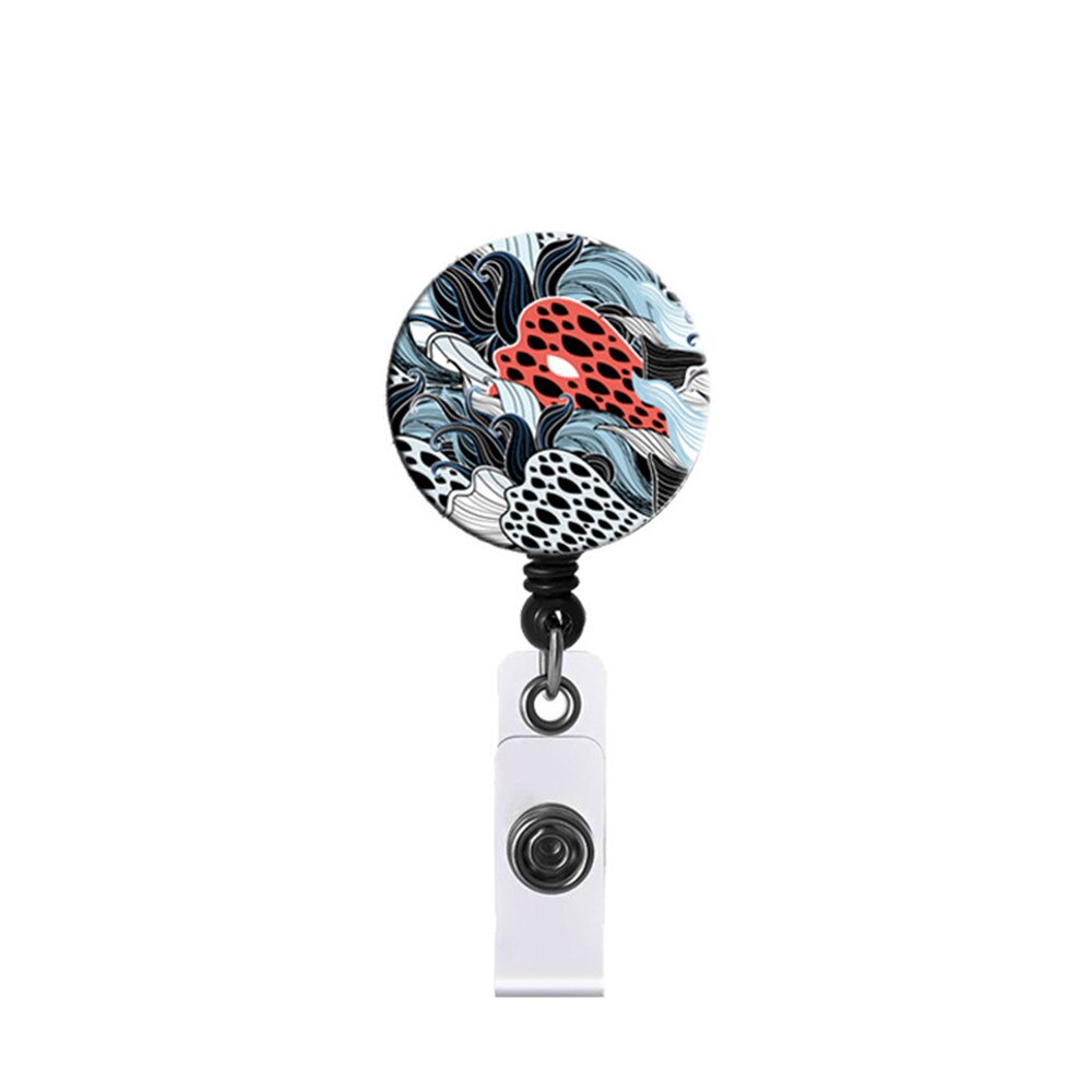 Odznaka rolka zwijany brelok nazwa uchwyt robić przywieszek brelok ID karta brelok zwijacz przewodów wycofać ciągnąć breloczek odznaka odrzutu: 5