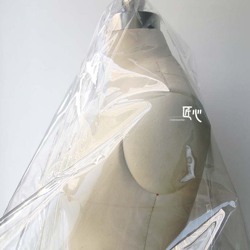 Tpu Stof Volledige Transparante Regenjas Film Waterdichte Plastic Materiaal Tas Transparante Tpu Pvc Stof Per Meter