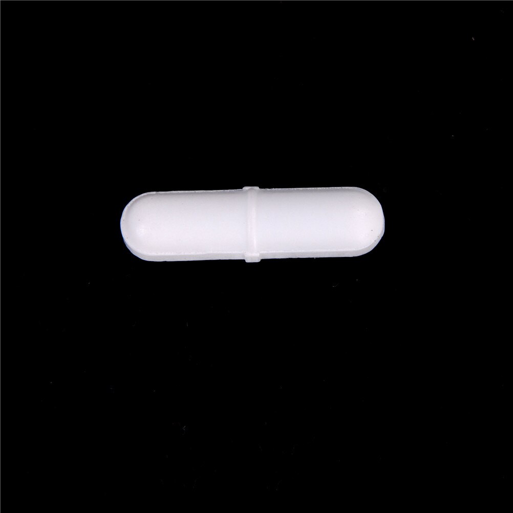 1PCS 10*35mm Magnetic Stirrer Mixer Stir Bar PTFE Lab Spin Spinner Cylinder White Color