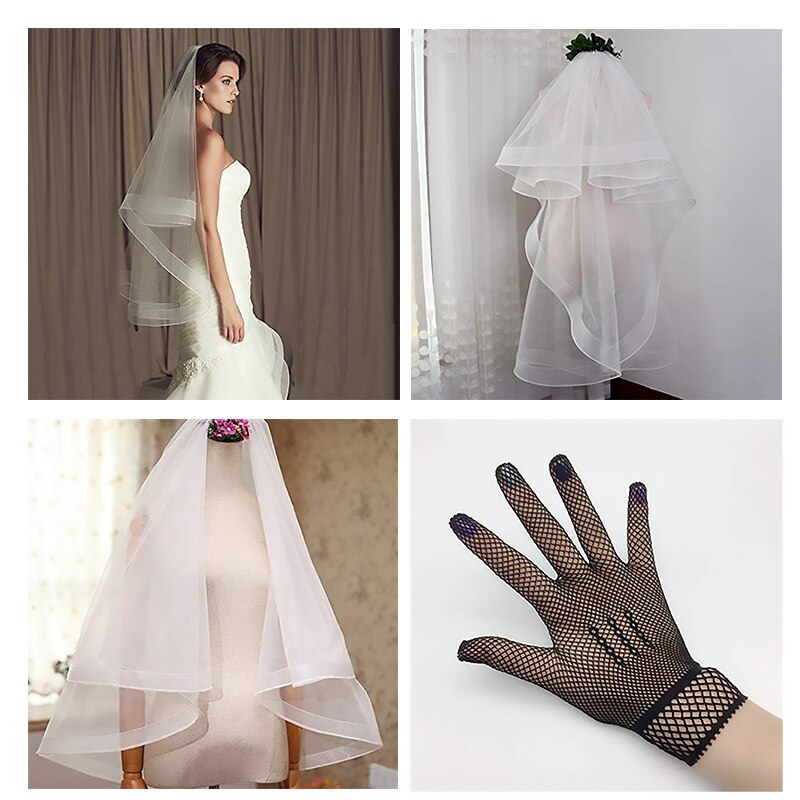 Trenza de crin de caballo de poliéster rígida para deshuesar, costura de poliéster, vestido de novia, accesorios de vestido Formal de baile, 50/100 yardas