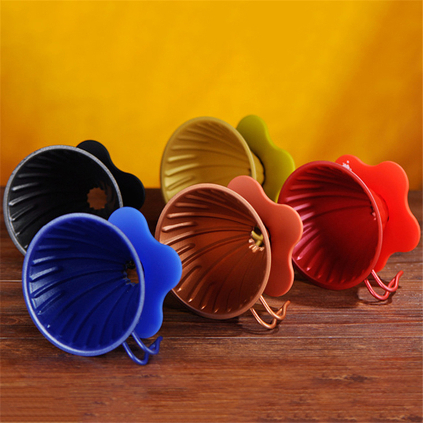 Koffie Druppelaar Filter Rvs Espresso Druppelaar V60 Koffie Brouwen Koffie Maker Gereedschap Koffie Accessoires Voor Barista