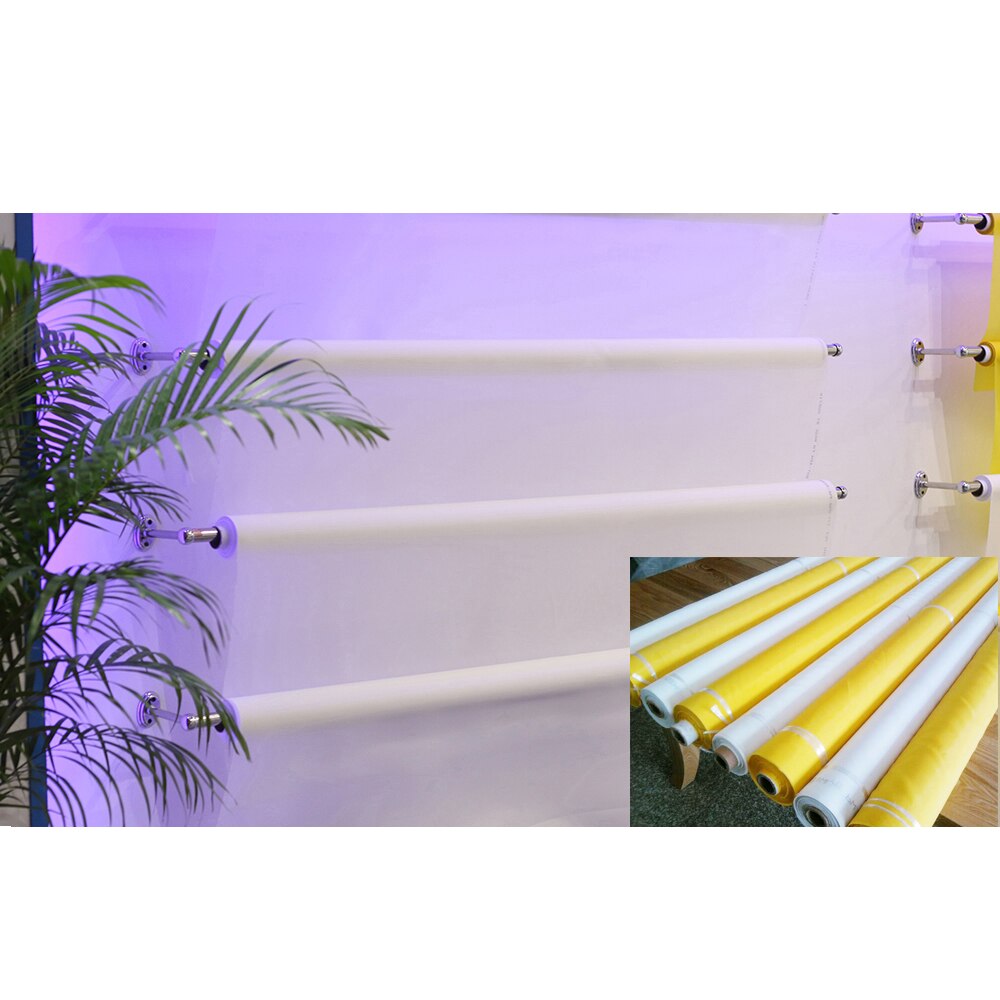 120T 300Mesh 31UM White 1Meter 100% polyester monofilament mesh monofilament fabric screen printing mesh textile printing mesh