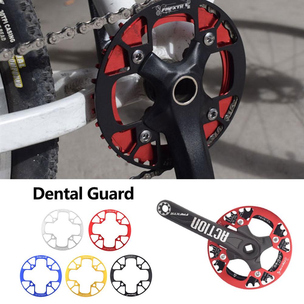 Mtb Road Fiets Tandwiel Bescherming Crankstel Crank Guard Protector Bike Chain Wiel Ring Beschermende Cover Fietsen Accessoires