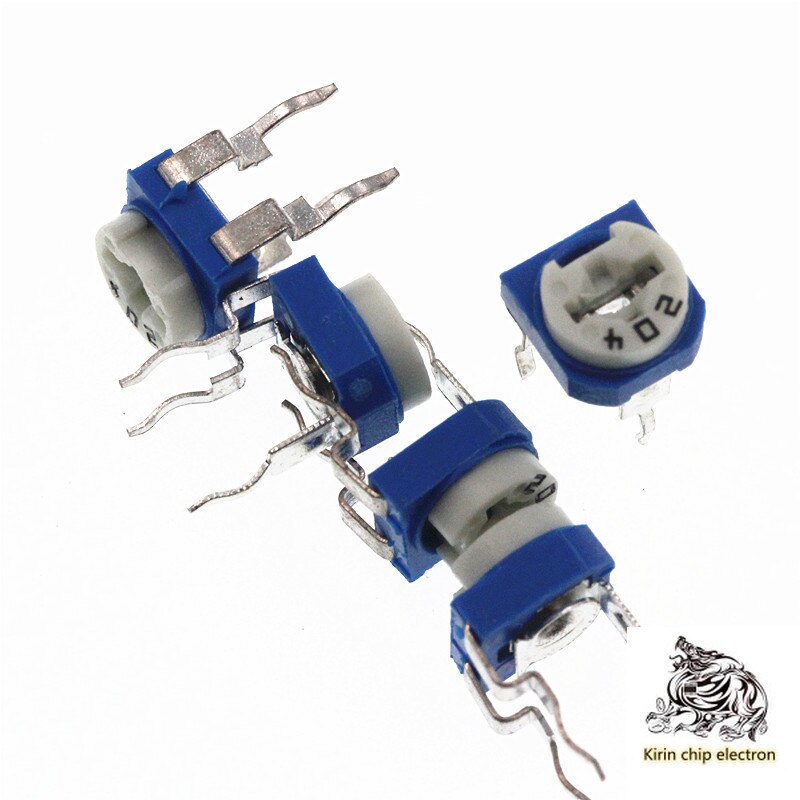 65 stks/partij component pakket blauw en wit potentiometer pakket 100 Euro-1M13 soorten 5 elke