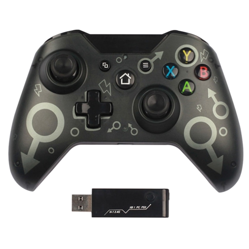 Multi-Function Game 2.4G Wireless Game Controller Plug and Play Game Controller Pc Computer Controller: Default Title