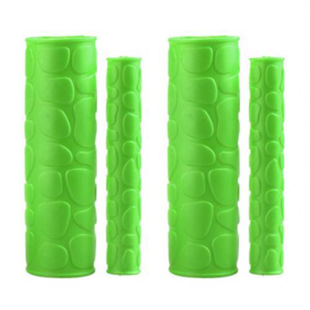 Funda de silicona para palanca de embrague, cubierta de agarre antideslizante, Protector de barra de goma, mango de freno, empuñadura de manillar de motocicleta: Lavanda