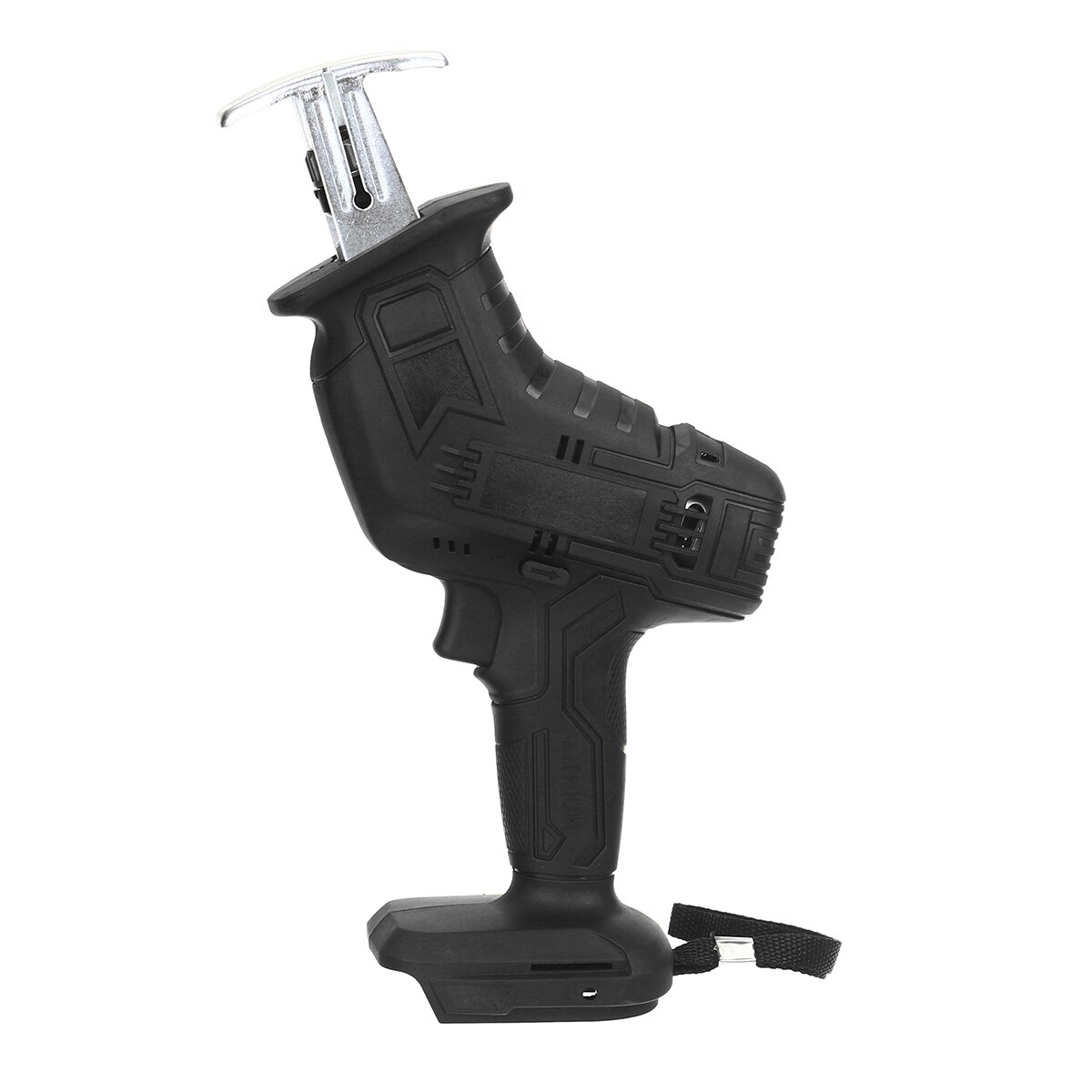 Mini Electric Saw Cordless Reciprocating Saw Woodworking Cutting DIY Power Saws Tool for 18V Makita Battery: black