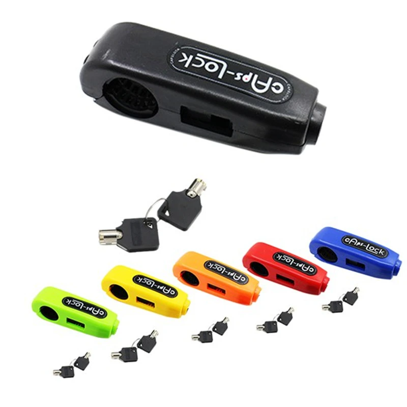 LMoDri Universal- Motorradschloss Rolle Lenker Sicherheitsschloss Bremse Gasgriff Diebstahlsicherung Sicherheitsschlösser