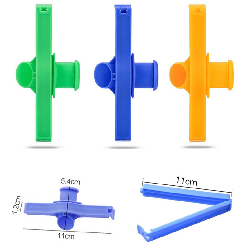Genanvendelig poseclips snack opbevaring af frisk mad forsegling mini vakuumforsegler køkken madclips med spraydyse af hætte