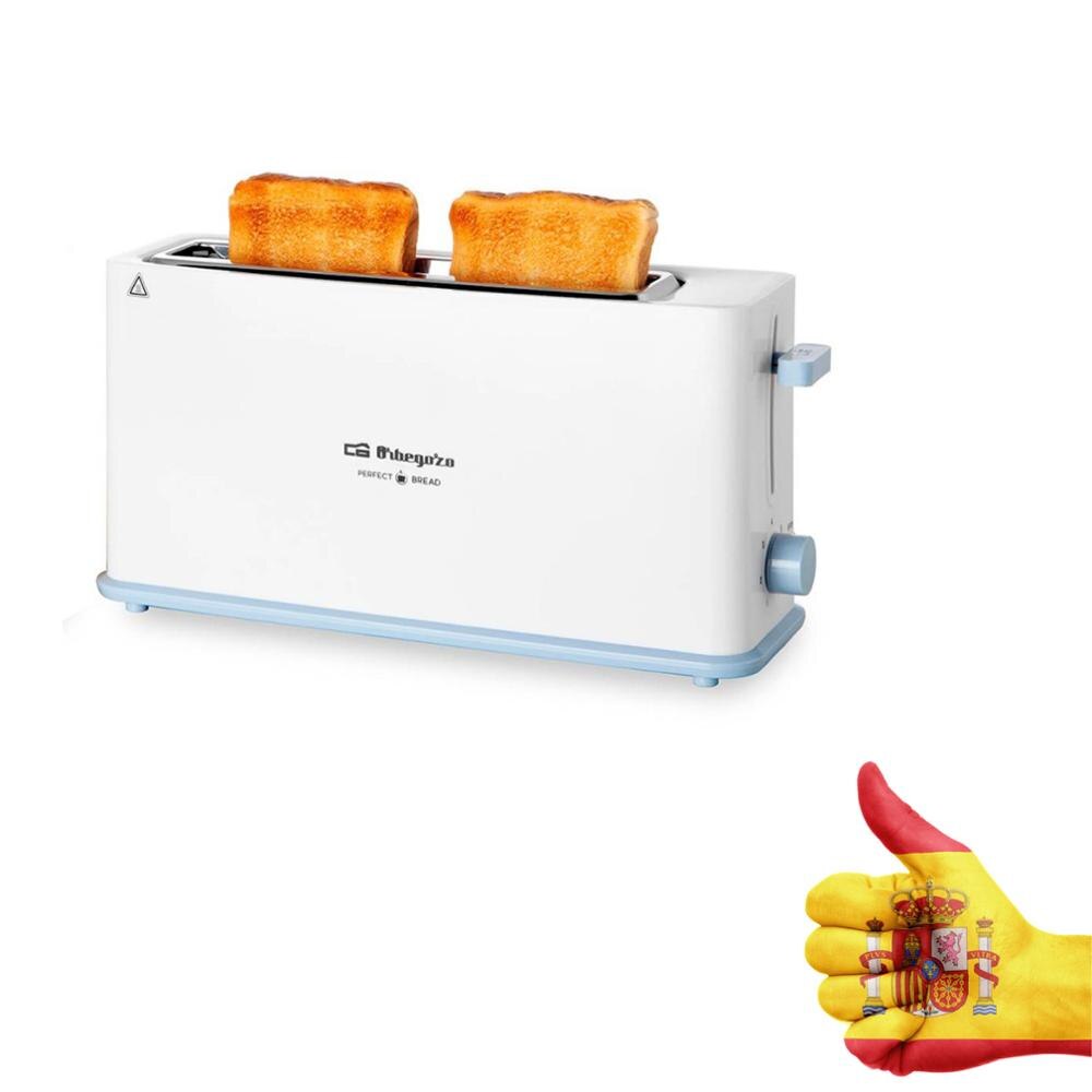 TOSTADOR DE PAN ORBEGOZO TO 4014 - 850W - 1 RANURA LARGA - 7 NIVELES TOSTADO - FUNC. DESCONGELACIÓN - BANDEJA RECOGEMIGAS