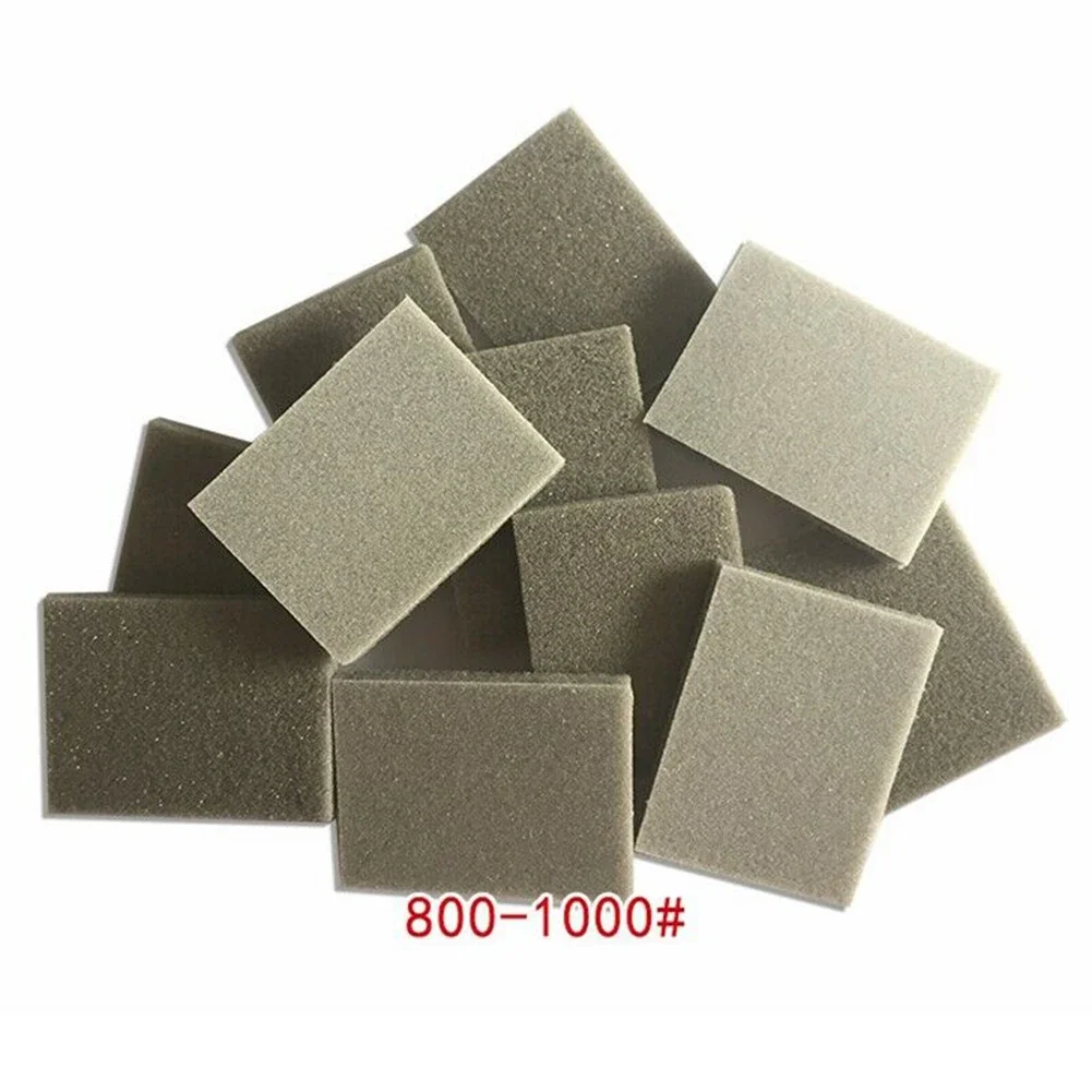 20 stk. svampslipekloss våt-tørrsliping sandpapir 300-400 500-600 800-1000 1200-1500 korn poleringsputer slipepapir