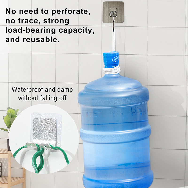 50/5pcs Heavy Duty Double Sided Adhesive Tape Waterproof Non-Marking Self Adhesive Bathroom Double Sided Fixing