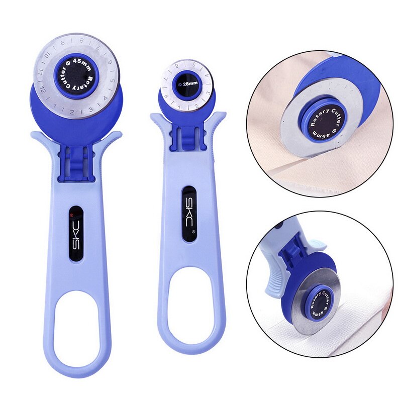 1Stck 28MM 45MM Stoff Cutter Kontur Cutter für basteln NäHenne Quilten Stoff Leder Papier Schneiden Leder Handwerk werkzeug