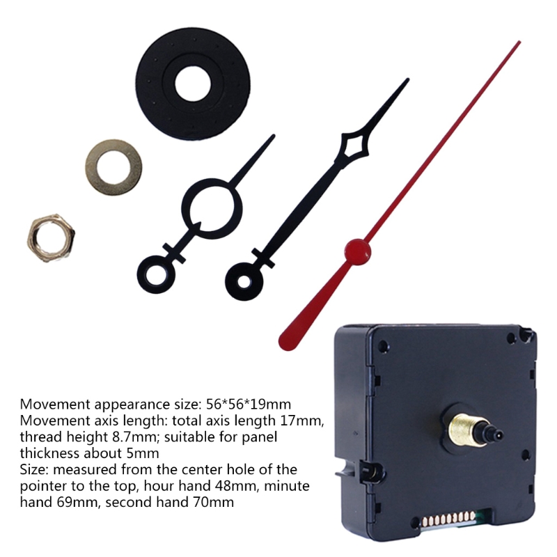 Metal Division Seconds Clock Movement Clock Movement