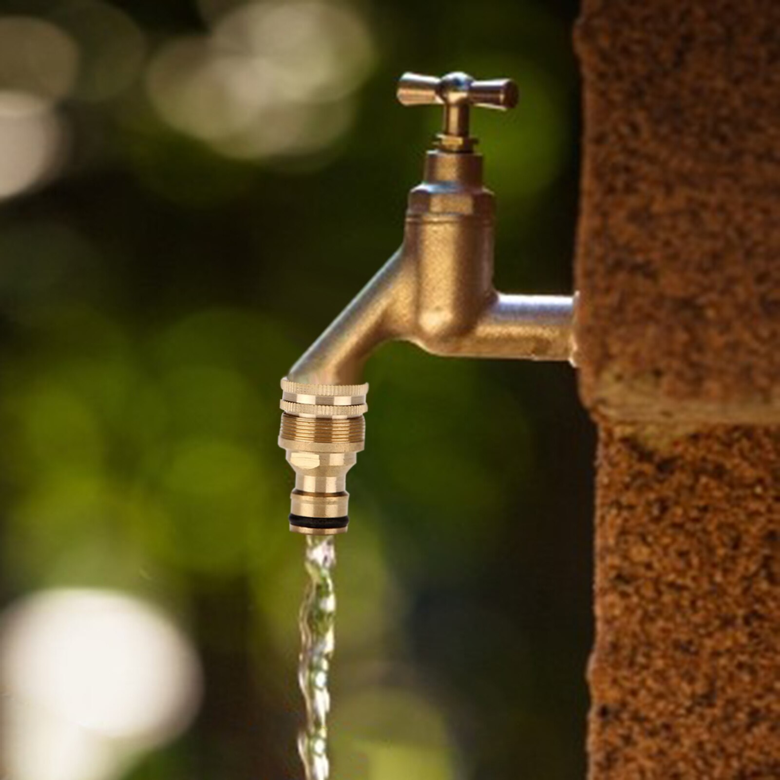 3-in-1 Universal Faucet Connector Kitchen Hose Adapter Faucet Connectors Tube Fitting For Connecting 15mm To 23mm Faucet Outlets