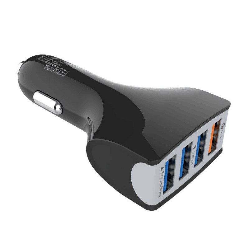 Quick Charge 3,0 Auto Ladegerät 4-Port Schnelle Lade Telefon Ladegerät Adapter in Auto Für iPhone X 7 8 plus Samsung S8 S9 Smart Handys