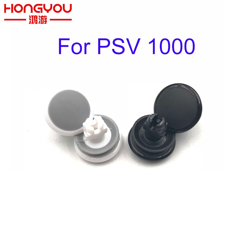 2 stuks wit zwart 3D Analoge Joystick cap Voor PSV1000 Knop Joystick Rocker cap Voor Psvita 1000 PSV 1000
