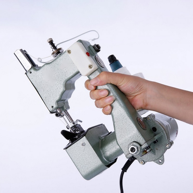 Vævet pose forseglingsmaskine elektrisk symaskine beskyttelig symaskine tætningsmaskine kommerciel pakkemaskine