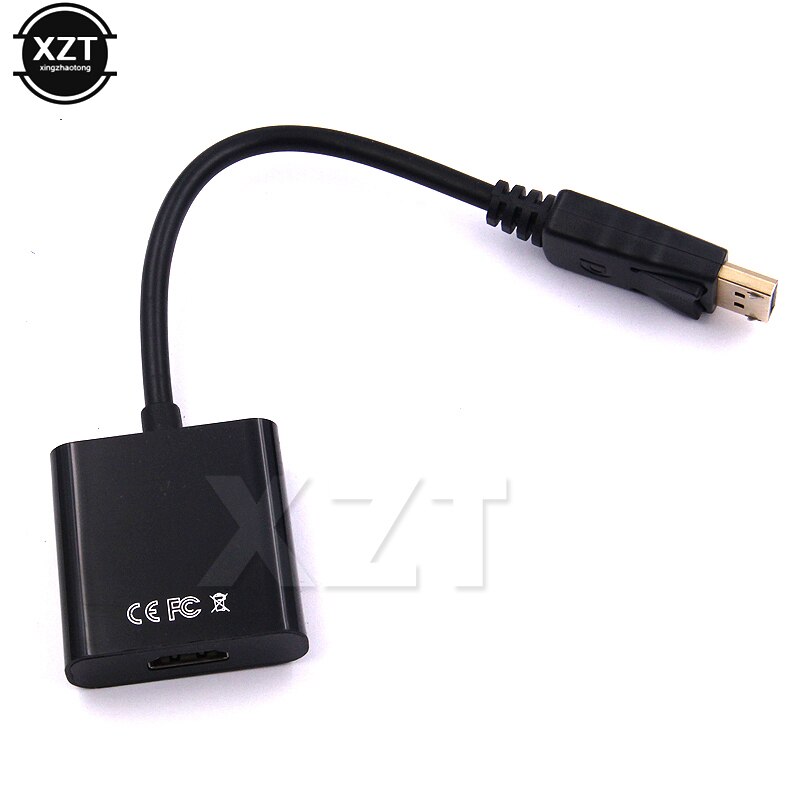 Displayport dp till hdmi adapterkabel dp displayport hane till hdmi hona konverteradapterkabel för pc laptop