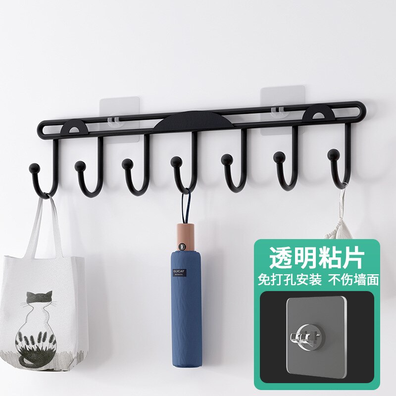 Self Adhesive Hooks Cat Bird Squirrel Pattern Storage Holder for Bathroom Kitchen Hanger Iron Wall Hanging Door Coat Racks: 01