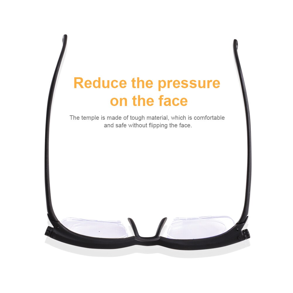 Gafas de aumento protectoras con bolsa de almacenamiento, lentes de fuerza ajustable, enfoque Variable, distancia de visión, Zoom