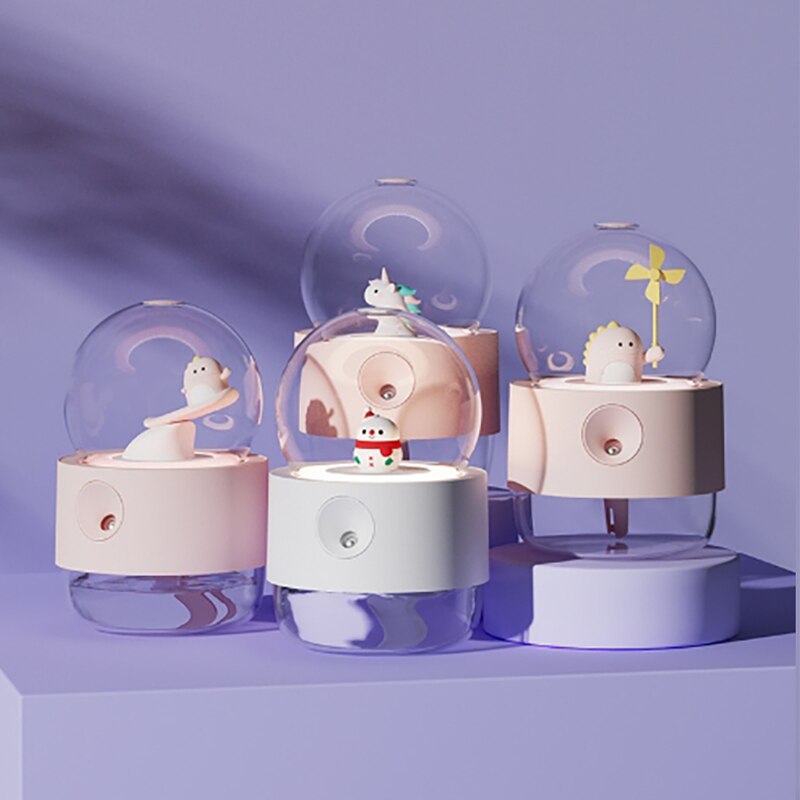 KBAYBO – diffuseur d&#39;huile essentielle et d&#39;arôme en boule de cristal, diffuseur de brume fraîche ultrasonique, Nano Spray, de noël