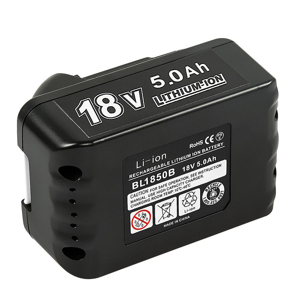 Rechargeable Battery Replacement Batteries 18V 8.0Ah Lithium ion for Makita Series BL1840 Cordless Drills Tool Power Battery