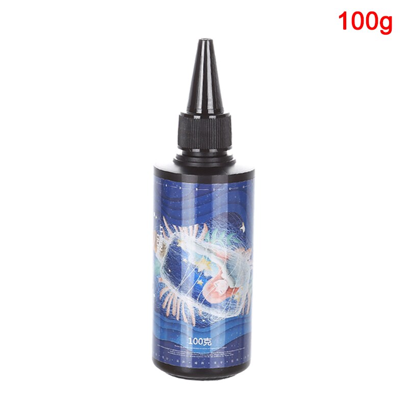 Colle en résine époxy, durcissant, Gel UV dur, lumière du soleil pour bricolage, fabrication de bijoux, revêtement de moulage C1: 100g