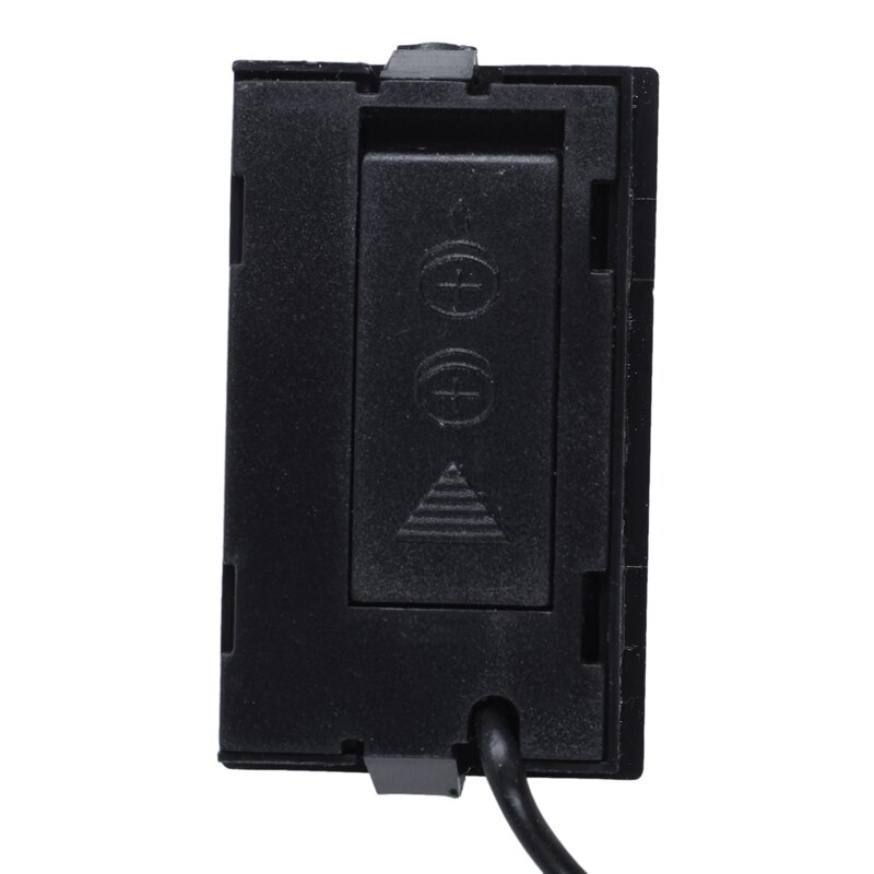 2 stk. digitalt termometer lcd køleskab, fryser, digitalt termometer - sort og hvid