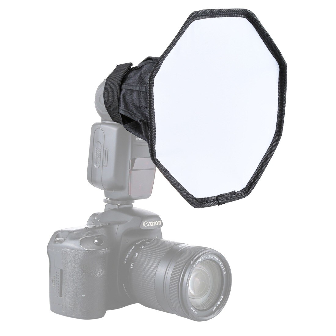 20Cm Octangle Style Opvouwbaar Soft Flash Light Diffuser Softbox Achthoekige Softbox Diffuser 20Cm Diffuser Flash Diffuser