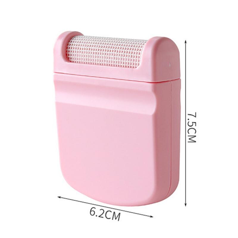 Mini Portable Lint Remover Manual Clothes Hair Ball Trimmer Sweater Coat Clothes Fluff Fabric Shaver Brush Tool Fur Remover: Single Head 03