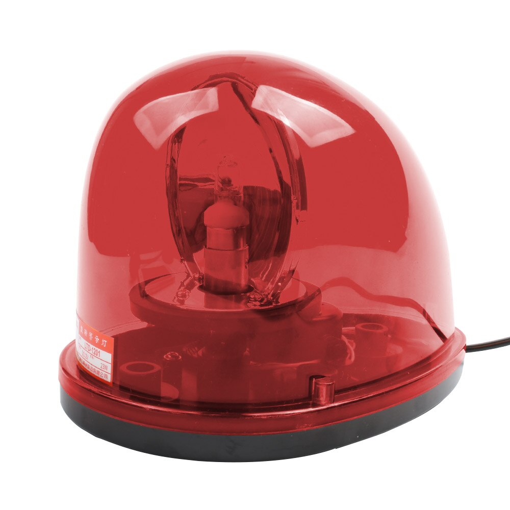 Signal lumineux tournant, rouge et jaune, lampe escargot, 12V DC 24V, lampe de construction, LTD-1201