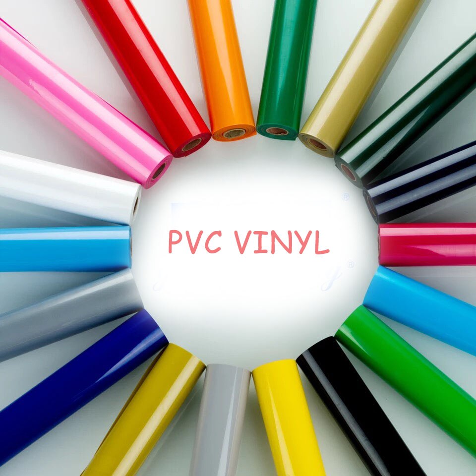 1 blatt 30cm x 25cm Klebrig Zurück PVC Wärme Transfer Vinyl Hitze Presse Maschine T-Shirt Eisen auf HTV Druck