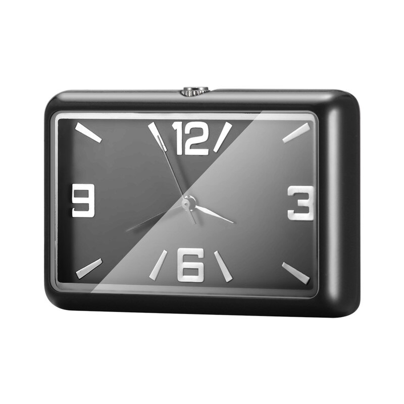 Mode Auto Quartz Klok Horloge Auto Horloge Auto Decoratie Ornamenten Voertuig: Black