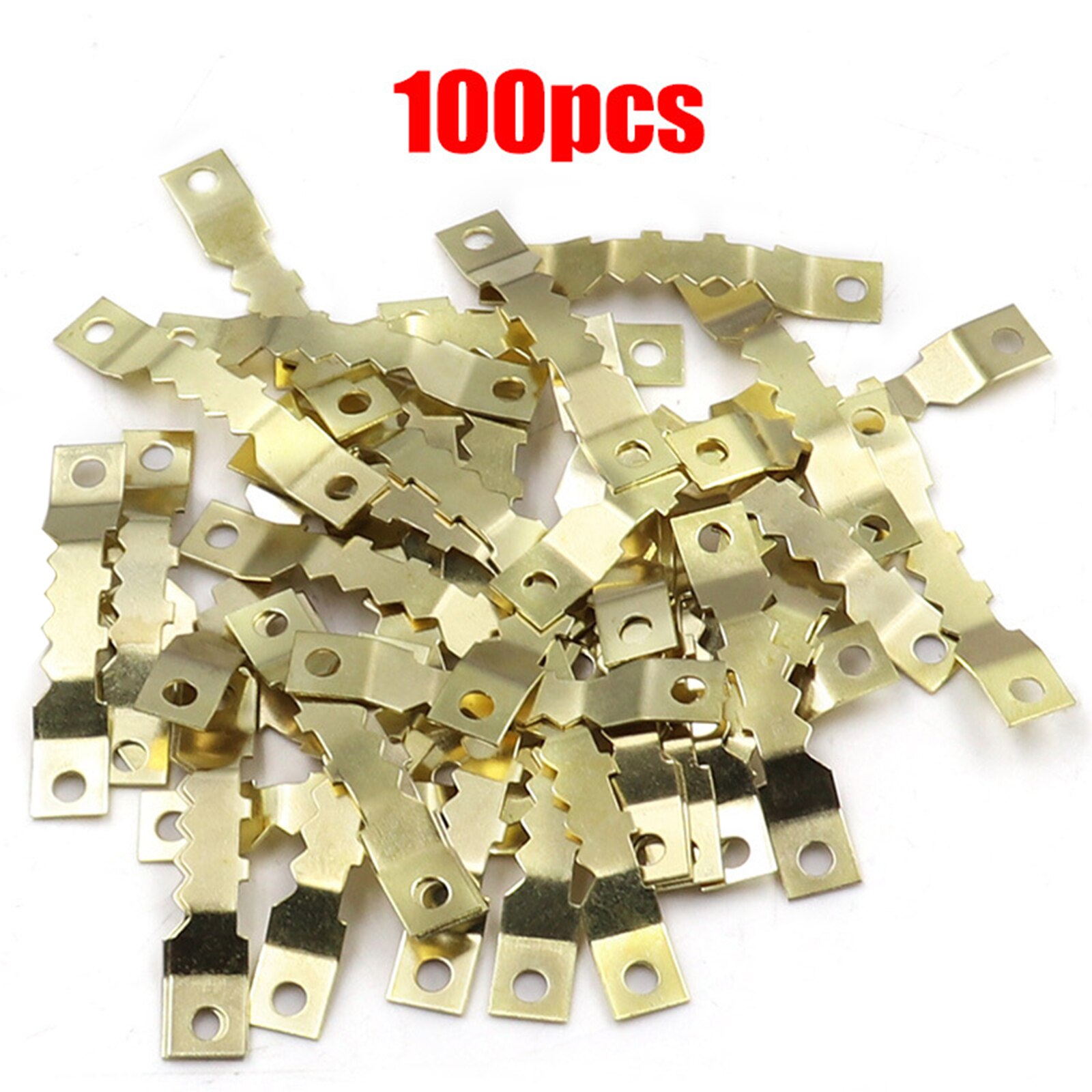 100pcs Photo Frame Frame Mounting Accessories Wall Studs With 200pcs Screws Hardware Durable Wall Mounting Tool Kit